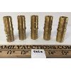 LOT OF 5 - BRASS FITTINGS 