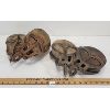 Image 1 : LOT OF 4 - WOODEN PULLEYS