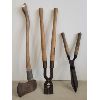 Image 1 : LOT OF 3 - HATCHET & HEDGE TRIMMER, ETC. 