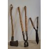 Image 2 : LOT OF 3 - HATCHET & HEDGE TRIMMER, ETC. 