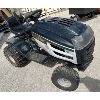 Image 2 : YARDWORKS RIDING MOWER - 17HP - 42 INCH CUT - TIRE CHAINS - SEE ALL PICS