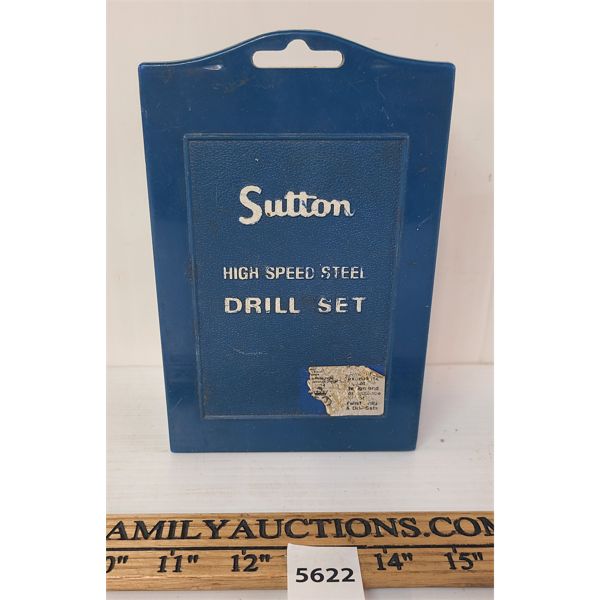 SUTTON DRILL BITS SET