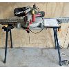 Image 1 : CRAFTSMAN COMPOUND MITRE SAW ON FOLDING STAND