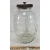 Image 1 : GLASS BARREL 3 GAL JAR W/ LID