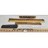 Image 1 : LOT OF 6 - BOXWOOD FOLDING RULERS, SLIDING RULER & LEVEL