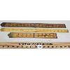 Image 2 : LOT OF 6 - BOXWOOD FOLDING RULERS, SLIDING RULER & LEVEL