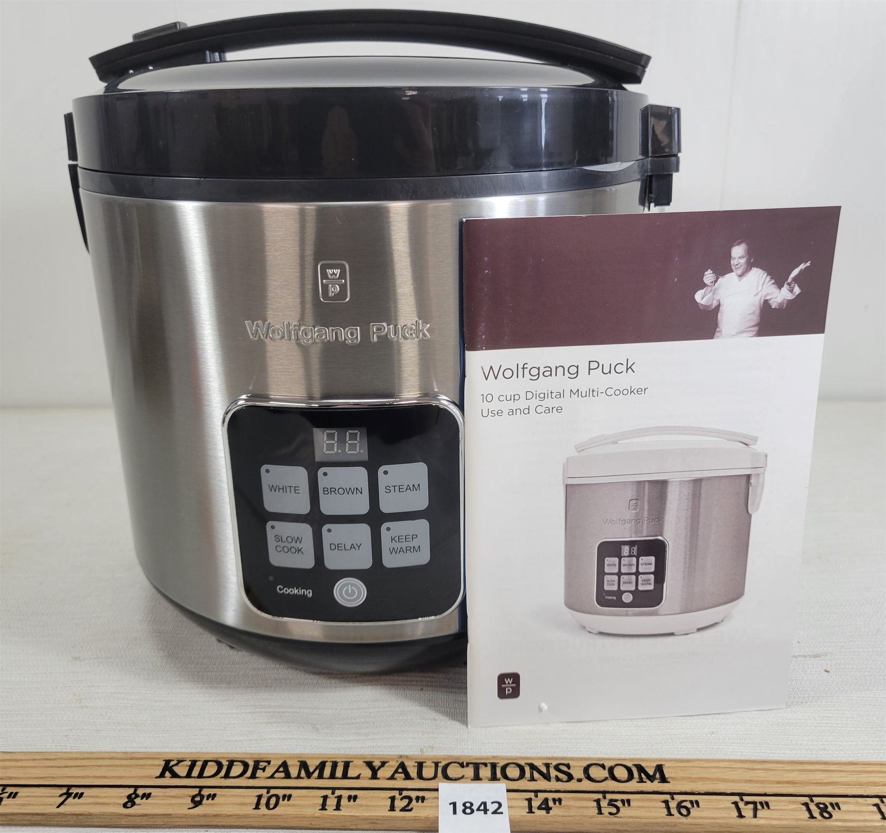 WOLFGANG PUCK RICE COOKER