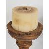 Image 3 : PAIR OF PINE CANDLE PILLARS 