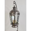 Image 2 : BRUSHED CHROME PATIO LANTERN 