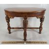 WALNUT OVAL SIDETABLE