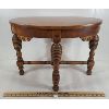 Image 1 : WALNUT OVAL SIDETABLE