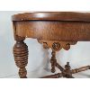 Image 3 : WALNUT OVAL SIDETABLE