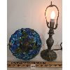 Image 8 : TIFFANY STYLE TABLE LAMP