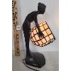 Image 2 : TIFFANY DRAGONFLY STYLE TABLE LAMP - ART DECO