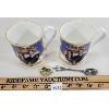 Image 2 : LOT OF 8 - AYNSLEY'S MUGS, SILVER PLATED SPOON & CANADIAN PRINTS