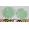 Image 2 : LOT OF 10 - JADEITE SAUCERS 