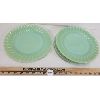 Image 2 : LOT OF 6 - FIRE KING JADEITE PLATES