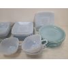 Image 2 : JOB LOT - COLOURED DISHWARE - INCL FIRE KING