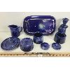 Image 4 : LOT OF 12 - BEAUCE CANADA POTTERY PCS - INCL CREAMER, PEPPER & SALT SHAKERS & TRAY, ETC. 