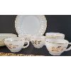 Image 2 : LOT OF 14 - FIRE KING GOLD TRIM DISHWARE