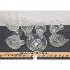 Image 2 : LOT OF 7 - MISC GLASS DISHWARE - INCL CANDY BOWL