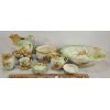 2148  FLORAL WASH BASIN SET  INCL FLUTED BOWL and PITCHER