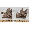 Image 3 : PAIR OF BRONZE GEESE BOOK ENDS