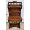 Image 2 : MAHOGANY FINISH LIFT TOP WRITING DESK 