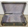 Image 2 : CUNARD LINE STEAMER TRUNK W/ BRASS HARDWARE