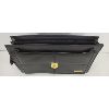 Image 3 : GLOBE COLLECTION LEATHER BRIEFCASE