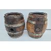 Image 2 : LOT OF 2 - BANDED WHISKEY BARRELS - INCL TORONTO & BRANTFORD