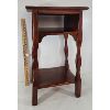 Image 1 : MAHOGANY FINISH SIDE TABLE 
