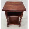Image 5 : MAHOGANY FINISH SIDE TABLE 
