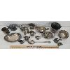 Image 2 : JOB LOT - SILVER PLATED PCS - INCL CREAMERS, SALT & PEPPER SHAKERS, ETC.