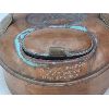 Image 2 : LOT OF 2 - HAMMERED COPPER BOILER & MCLARY KETTLE