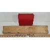 Image 3 : LOT OF 2 - SQUARE NAIL COAT HANGER & FLAMMABLES BOX