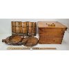 Image 1 : JOB LOT - BUCKET PARTS & WOODEN CRATE