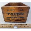 Image 1 : DOMINION TACKS AND NAIL CO. WOODEN CRATE - GALT, ONTARIO