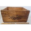 Image 3 : THE JAMES MORRISON BRASS MFG CO. WOODEN CRATE 