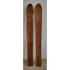 Image 3 : PAIR OF ALLAN-JERVAIS MAHOGANY LAMINATED WATER SKIS