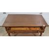 Image 2 : BURLED WALNUT SINGLE DRAWER ENTRY TABLE