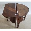 Image 2 : LOT OF 2 - HALF MOON END TABLES