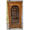 Image 1 : MAPLE (?)  BOOK CASE DISPLAY CABINET