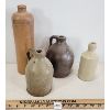 Image 1 : LOT OF 4 - BOTTLES & JUGS - INCL LEVERT & CO