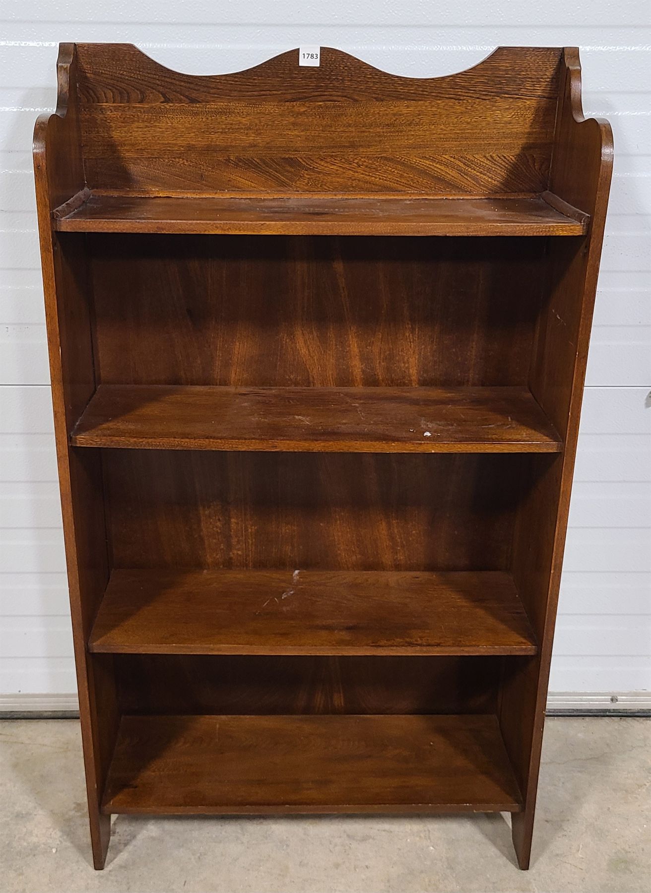 OAK (?) BOOK SHELF - Kidd Family Auctions