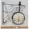 Image 3 : CAFE DES MARGUERITES DBL SIDED FLANGE CLOCK - BATTERY OP