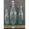 Image 1 : LOT OF 3 - LAGER EMBOSSED BOTTLES - INCL TORONTO 