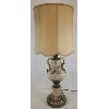 Image 1 : PAINTED CERAMIC TABLE LAMP 