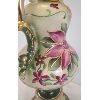 Image 9 : PAINTED CERAMIC TABLE LAMP 