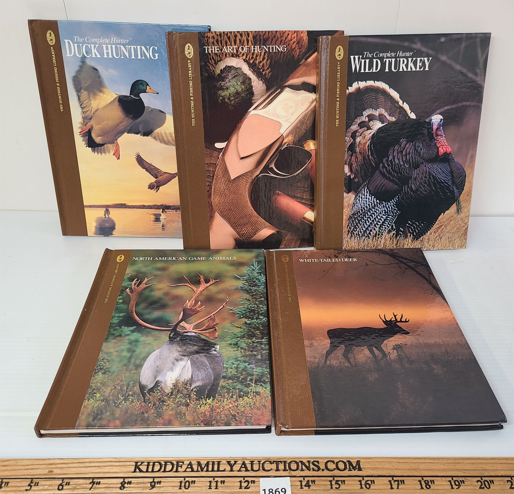 LOT OF 5 - THE HUNTING & FISHING LIBRARY PUBLICATIONS - INCL WILD ...